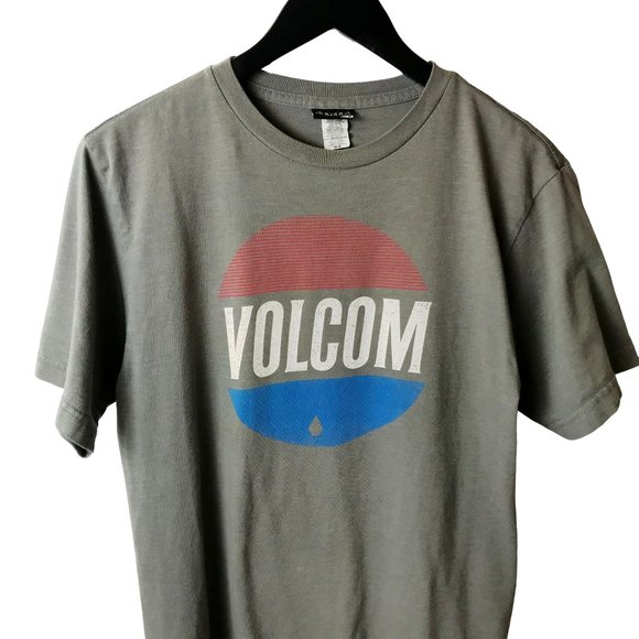 00s Vintage Volcom T Shirt Stone Classic Surf Active Graphic Tee Short Sleeve - Picture 5 of 12
